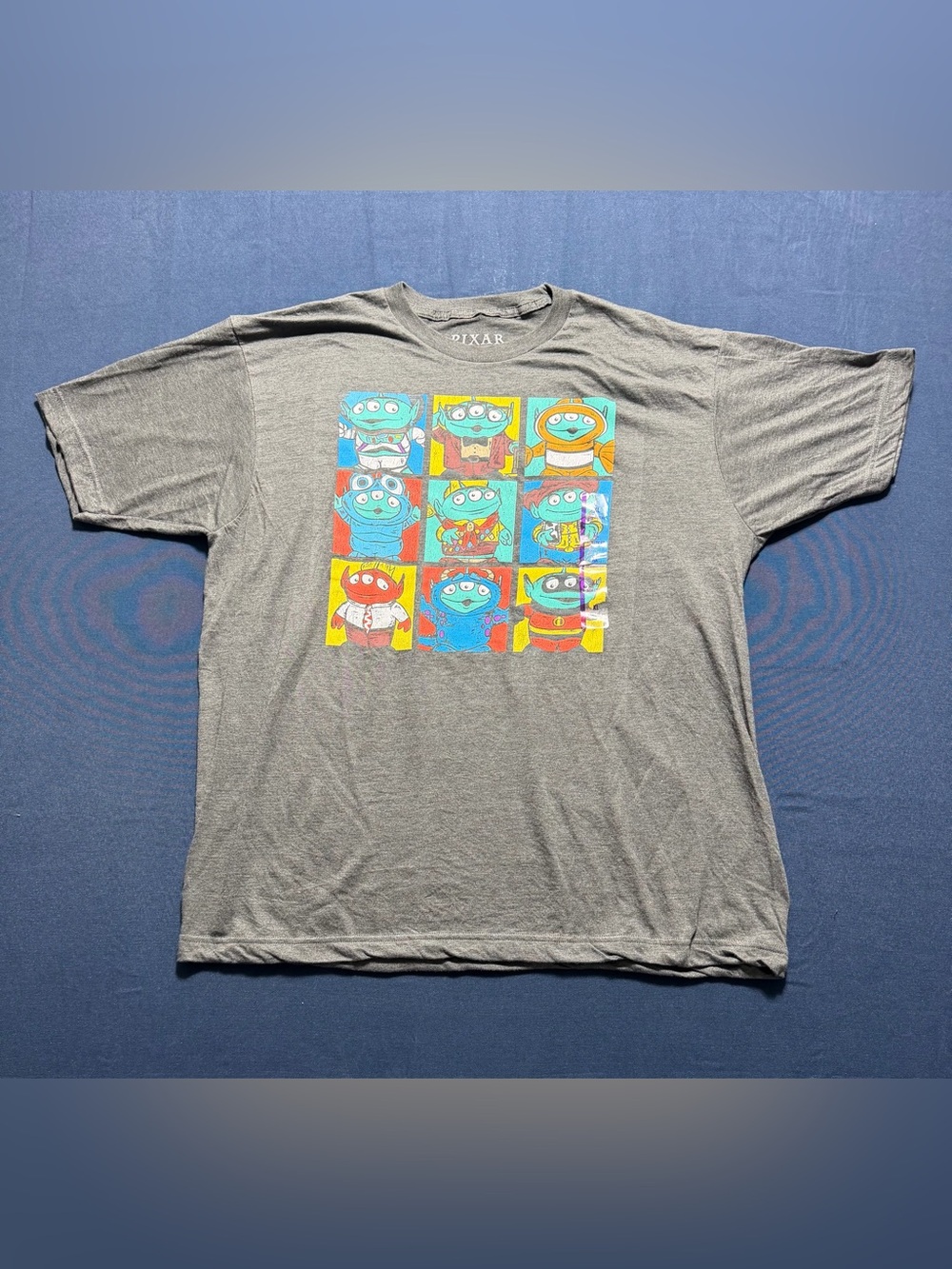 Pixar Cotton-Polyester Blend Size XL NWOT Alien Mashup Graphic T-Shirt